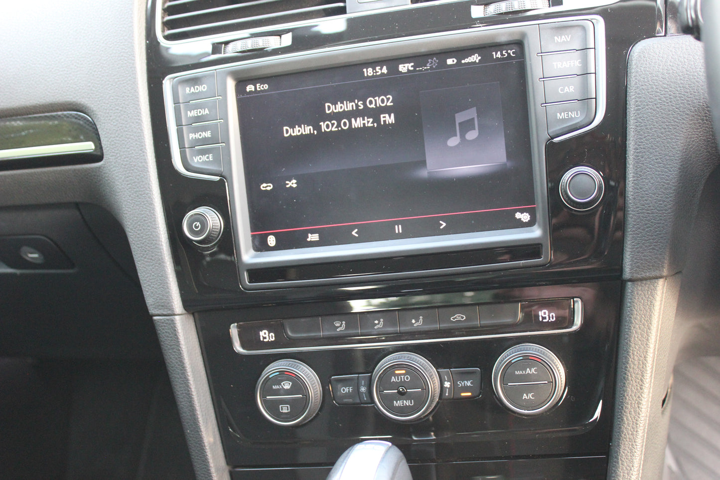 White VW Golf - SOLD