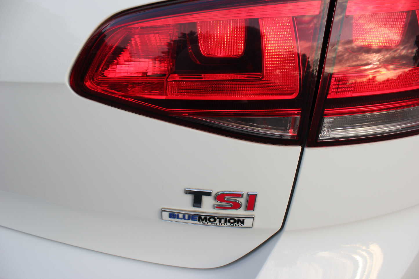 White VW Golf - SOLD