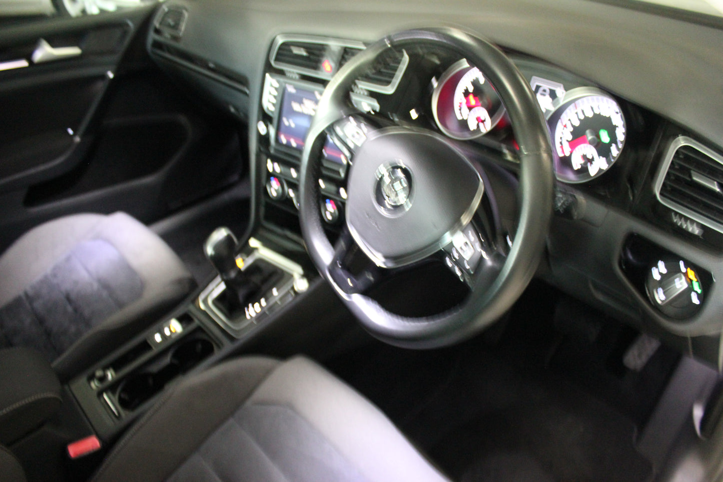 White VW Golf - SOLD